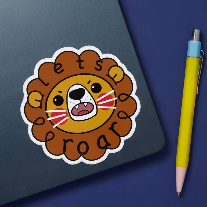 Lion - Vinyl Sticker for wholesale by Higglebees