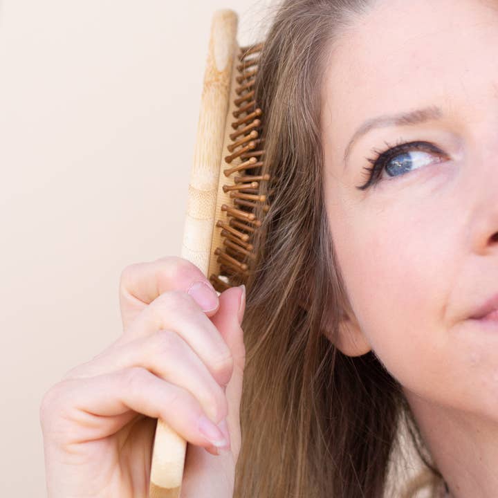 Me Mother Earth - Wholesale Hair Brush/Comb - Bamboo Paddle Hairbrush | Sustainable Beauty