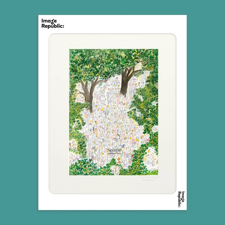 FIESTA EN EL JARDÍN SEMPE 30x40 cm para venta al por mayor de Image Republic