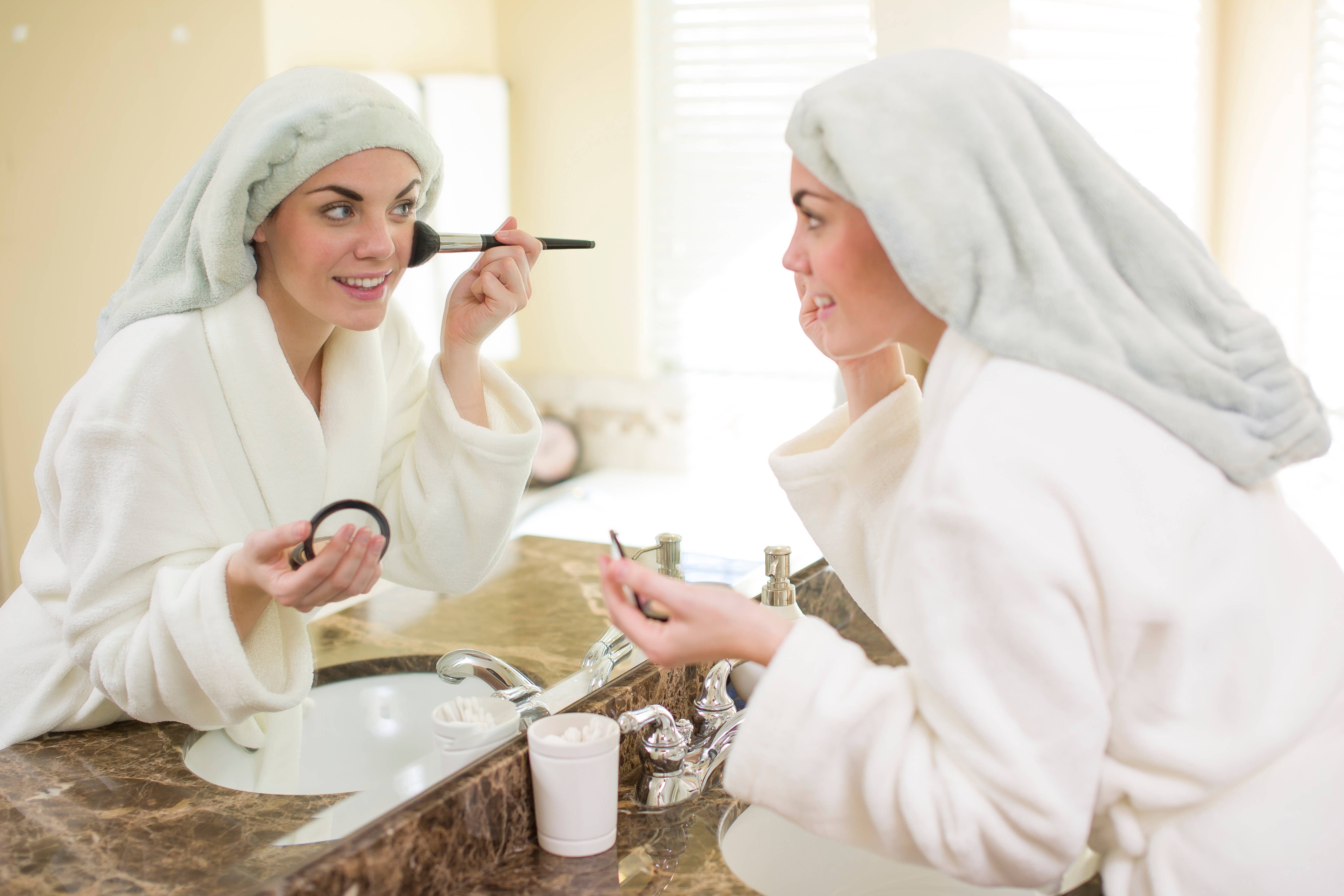 Morning Glamour - Wholesale Hair Towel/Wrap - The Patented Microfiber Salon Hair Towel4