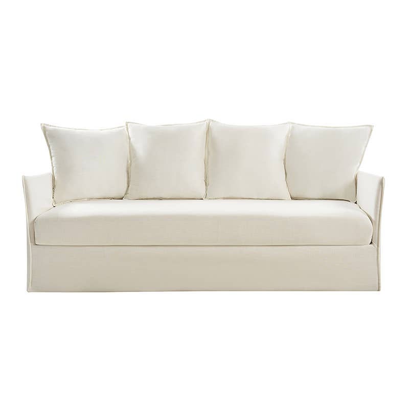 White Severin Slipcovered Sofa for wholesale on Faire2