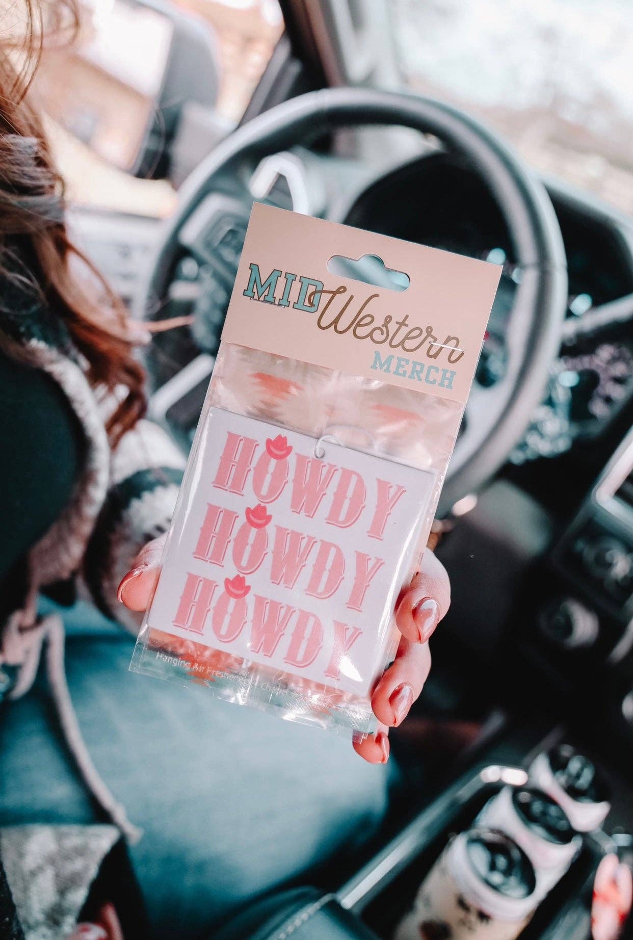 The Front Porch Label – Ambientador para carro – Mulher por atacado – Ambientador Howdy Howdy1