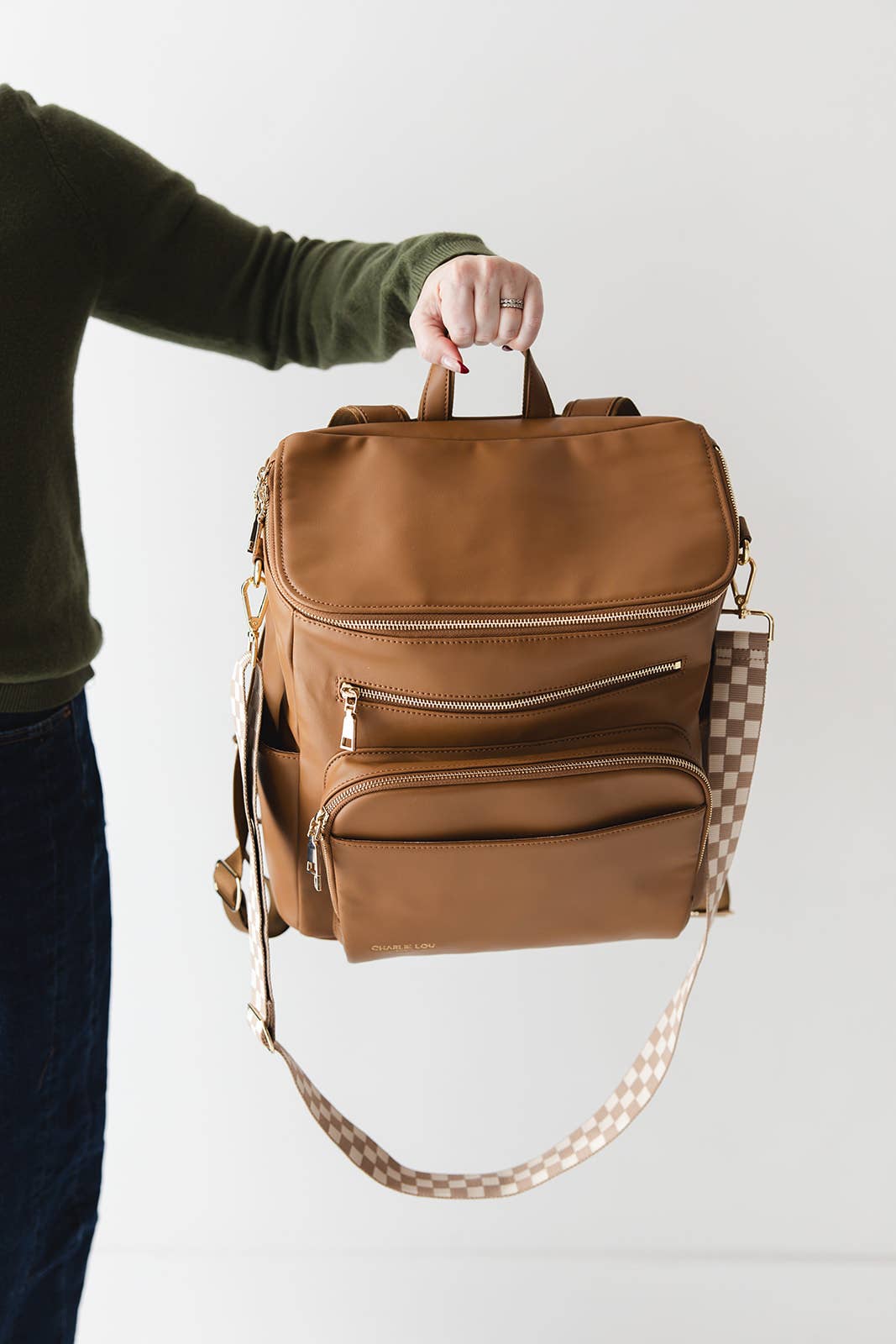 Charlie Lou Baby - Wholesale Diaper Bag - Baby - Vegan Leather Diaper Bag15