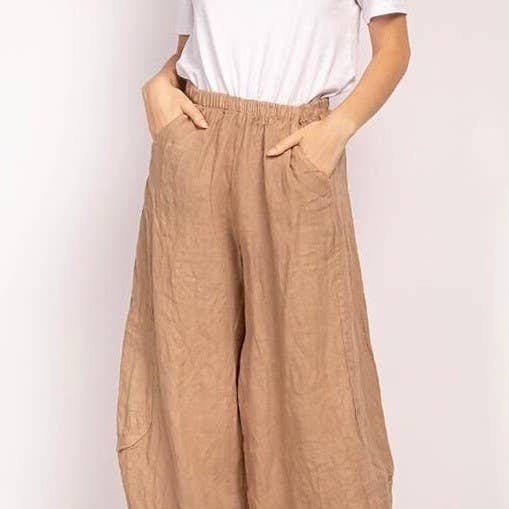 pantalon en linen 669057 100%LINEN pour la vente par la maison des fibres naturelles