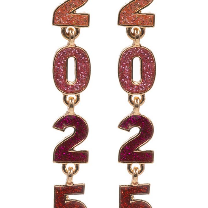 Designature New York - Wholesale Stud/Post Earrings - New Year Gradation Enamel Colored Post Earrings