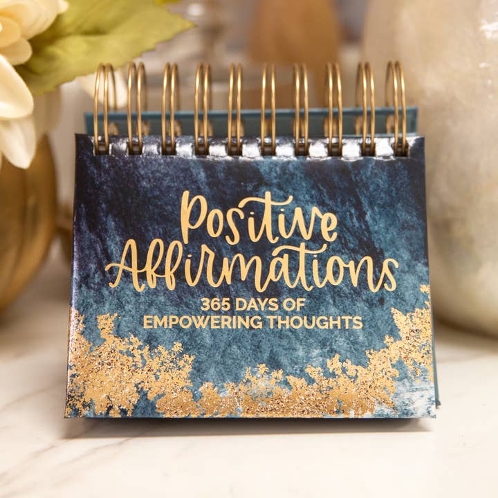 bloom daily planners - Wholesale Calendar - Inspirational Perpetual Desk Easels, Positive Affirmations