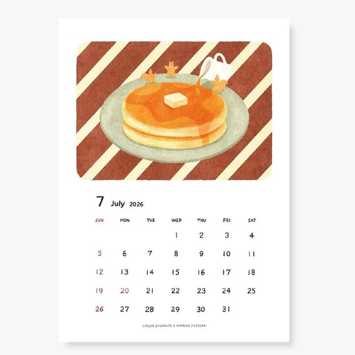 Her Winter Flowers - Wholesale Calendar - 2026 Wall Calendar - Mariko Fukuoka5