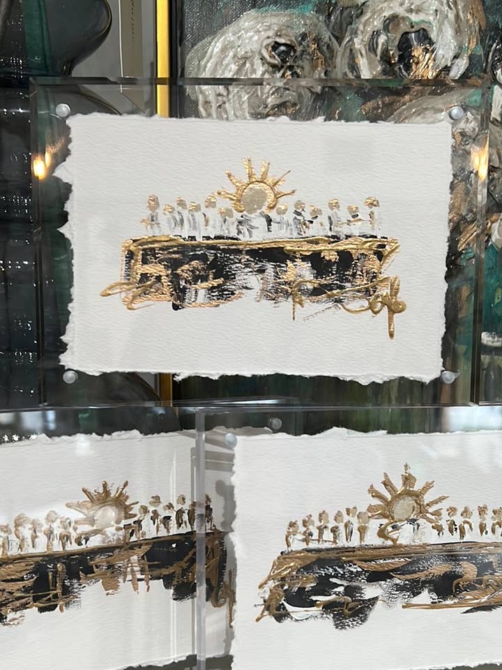 Last Supper In Acrylic Frame for wholesale by The Painted Petal