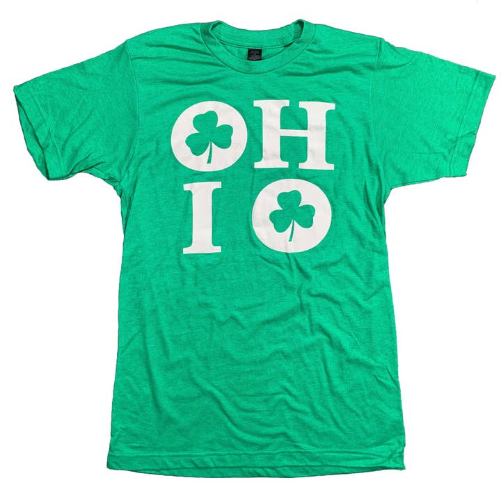 OHIO SHAMROCKS TEE for wholesale by Ohio TRUE