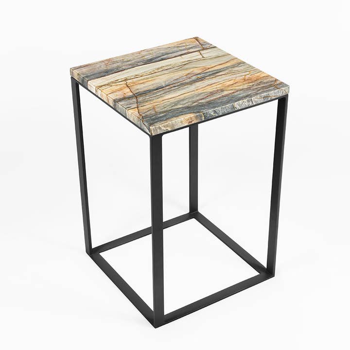 Tavolo con piedistallo Marcel - Michelangelo - Nero per la vendita all'ingrosso da parte di Maison la carrière