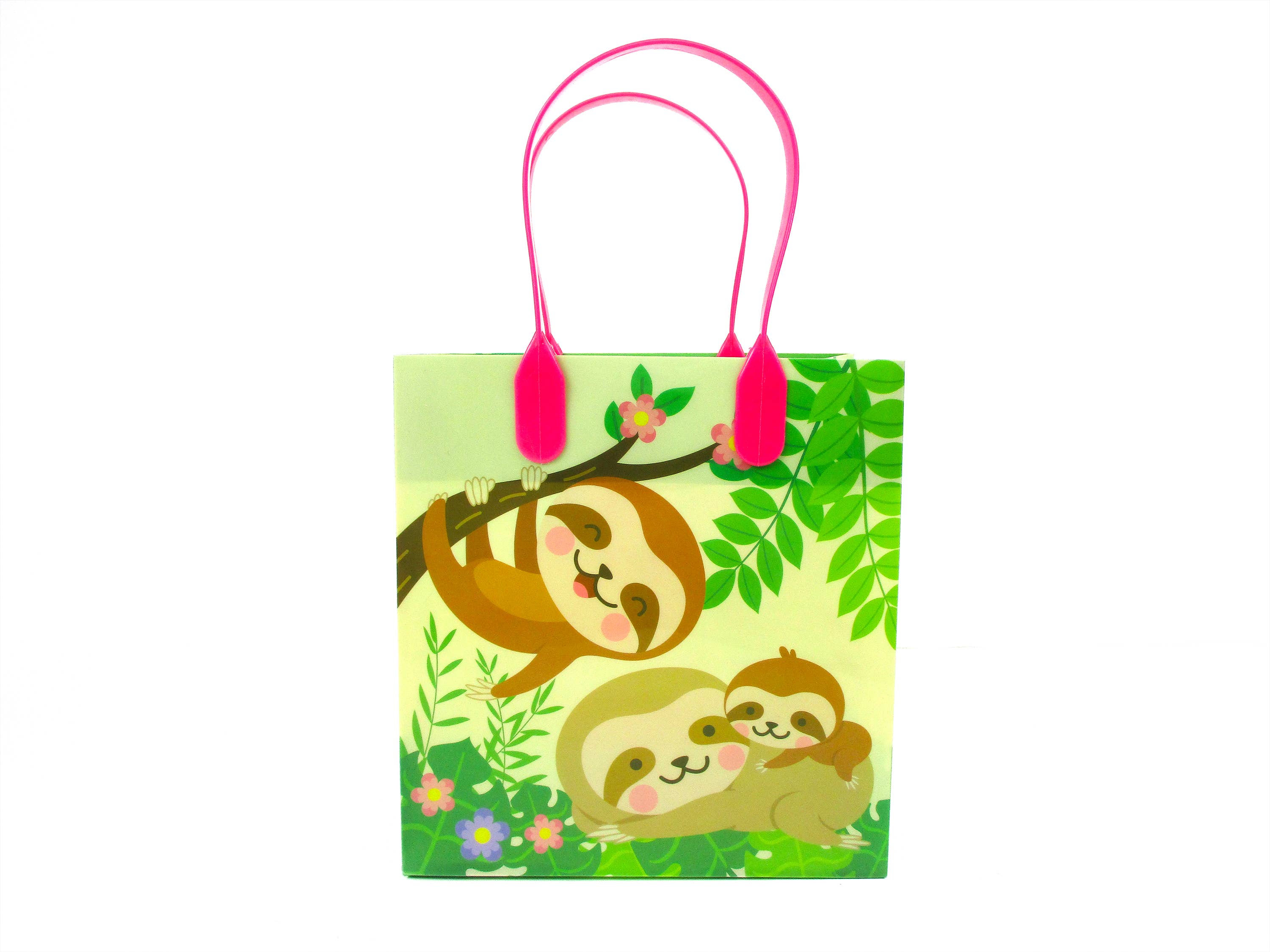 Tiny Mills - Vente Sachet cadeau/boîte cadeau pour invités - Sacs à friandises Sloth Party Favor Bags, paquet de 123