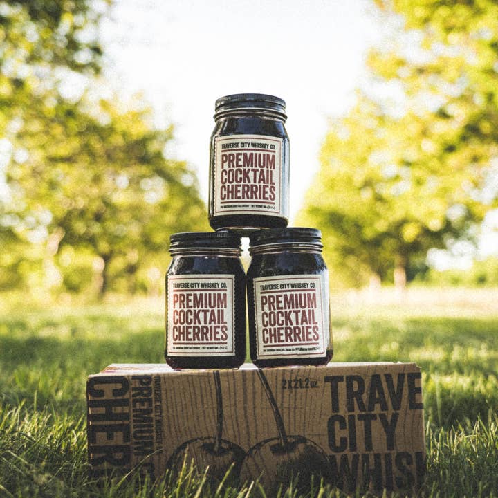 Traverse City Whiskey Co. - Wholesale Cocktail Mix/Syrup - Premium Cocktail Cherries1
