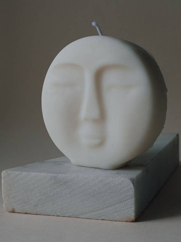 MOON FACE // Vela Escultural Aromática por atacado de Luhme Studio