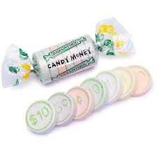 Long Island Candy Factory - Wholesale Hard Candy - Smarties Candy Monies 5 Pound Bulk Bag 200 Pieces0