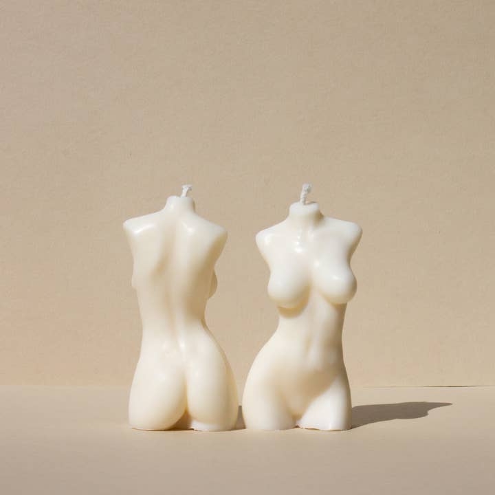 Lumi and Lois - Wholesale Novelty Candle - Female Body Candle | Body Positive Candles | Matilda1