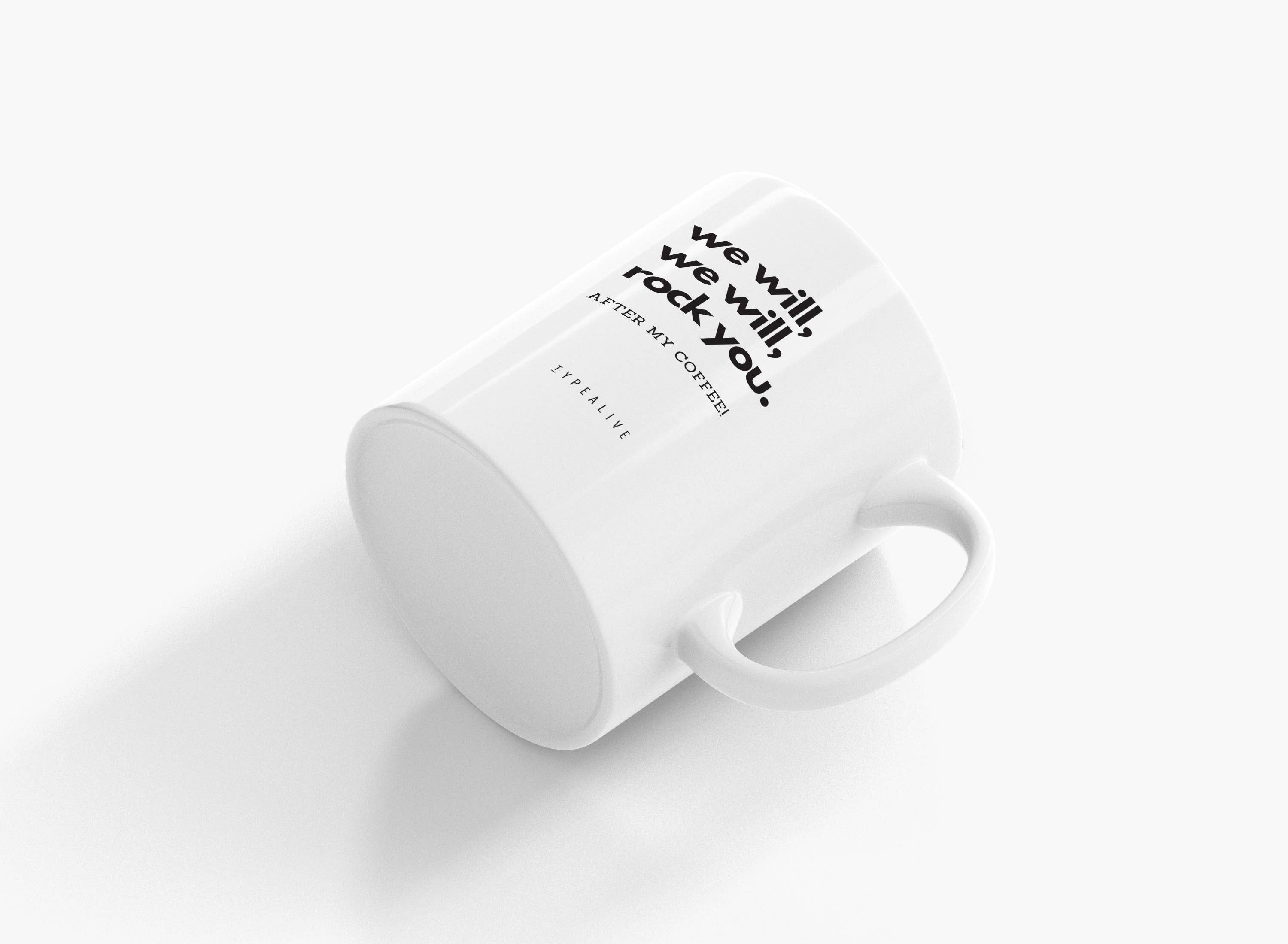 typealive – wholesale Kaffekoppar – Keramikkopp / Rock You1