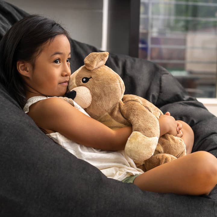 Hugimals World - Wholesale Stuffed/Plush Toy - Kids & Baby - Charlie the Puppy 4.5lb Weighted Plush Anxiety:Kids & Adults