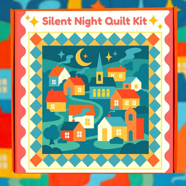 Silent Night Quilt Kit for wholesale by With Love by Kristy