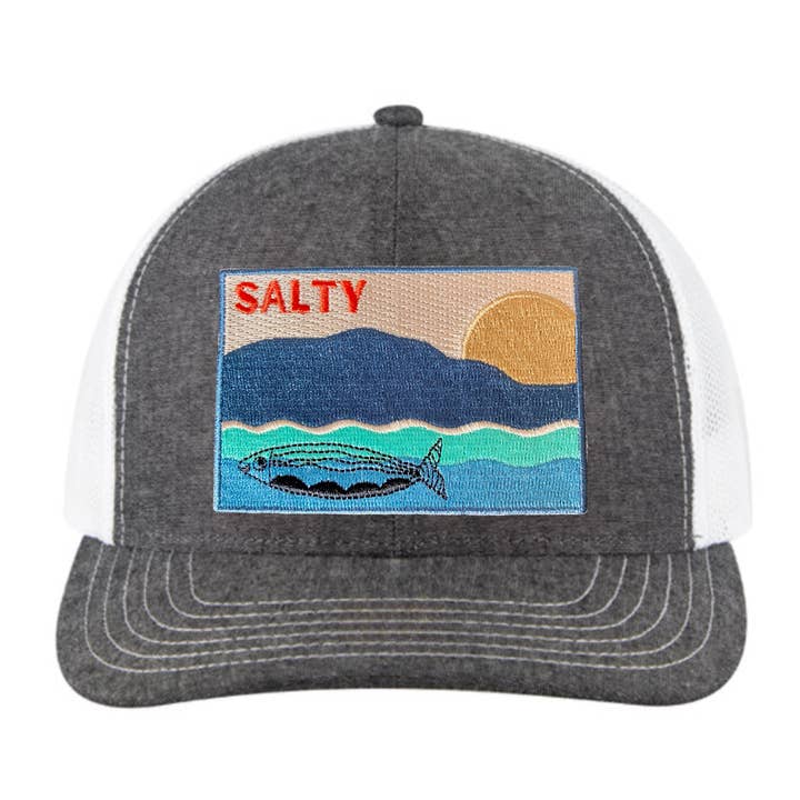 Salty Sardine Trucker Hat- Adult for wholesale by Spruce Seed