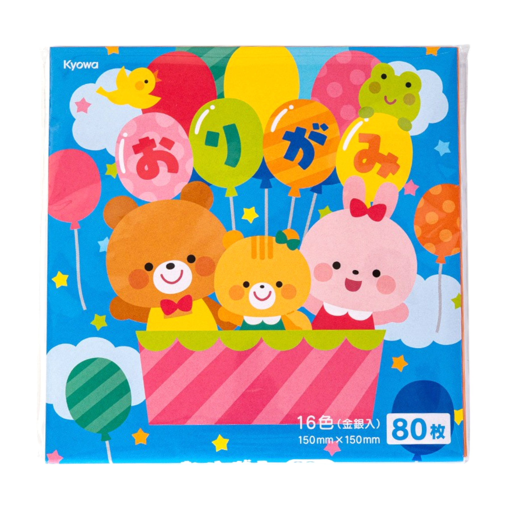 Urban Tokyo - Venta al por mayor Papeles de origami/kirigami - Papel de Origami Cuadrado de 5.9" 16 Colores Paquete de 80 unidades (1/200)1