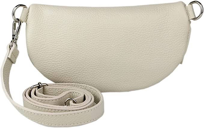 Cassette Barcelona - Wholesale Belt Bag - Women's - Cassette - Fanny Pack Leather Belt Bag Taupe5