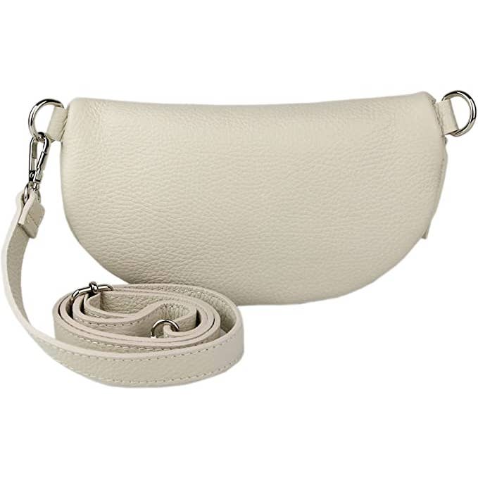 Cassette Barcelona - Wholesale Belt Bag - Women's - Cassette - Fanny Pack Leather Belt Bag Taupe5