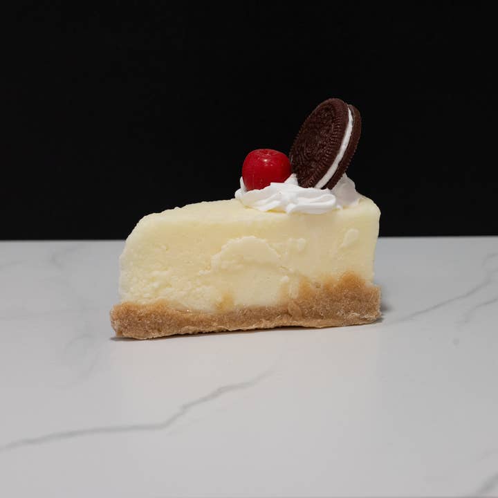 Just Dough It! Fake Foods - Wholesale Decorative Tabletop Object - Fake Oreo Cheesecake Slice3