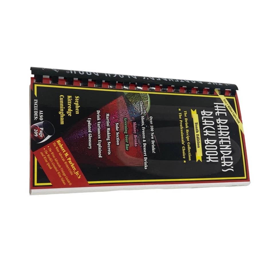 Wholesale The Bartender's Black Book CS-21 for your store Faire