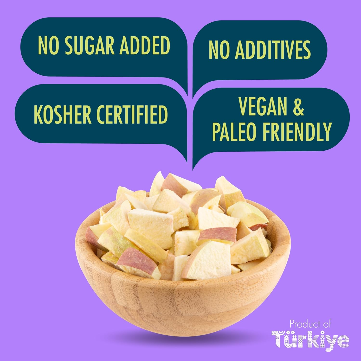 MAG - Wholesale Dried/Dehydrated Fruit - MAG Freeze Dried Fruit Snacks Apple Cinnamon Slices Dried3