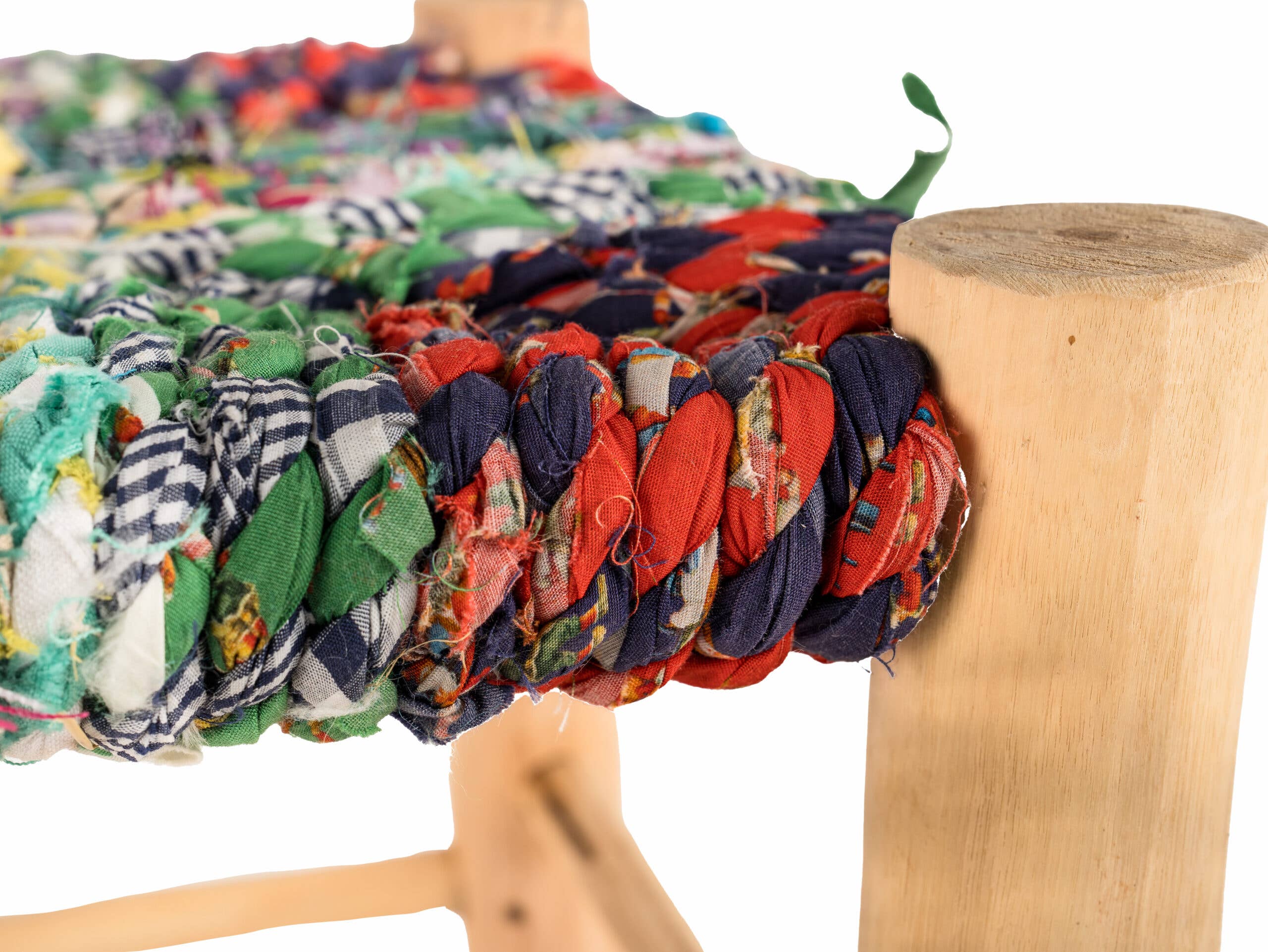 ZocoChic – wholesale Stool – Multicolor wooden stool, Moroccan ethnic stool4