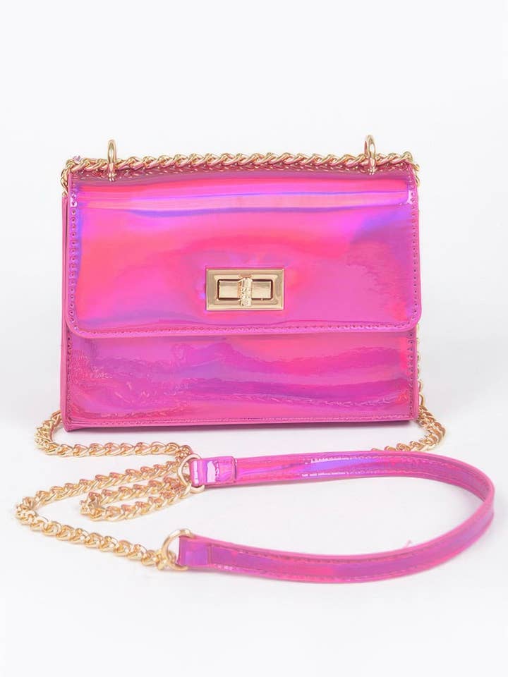 Schoudertas met metalen klep en spiegel voor wholesale door CC Wholesale Clothing