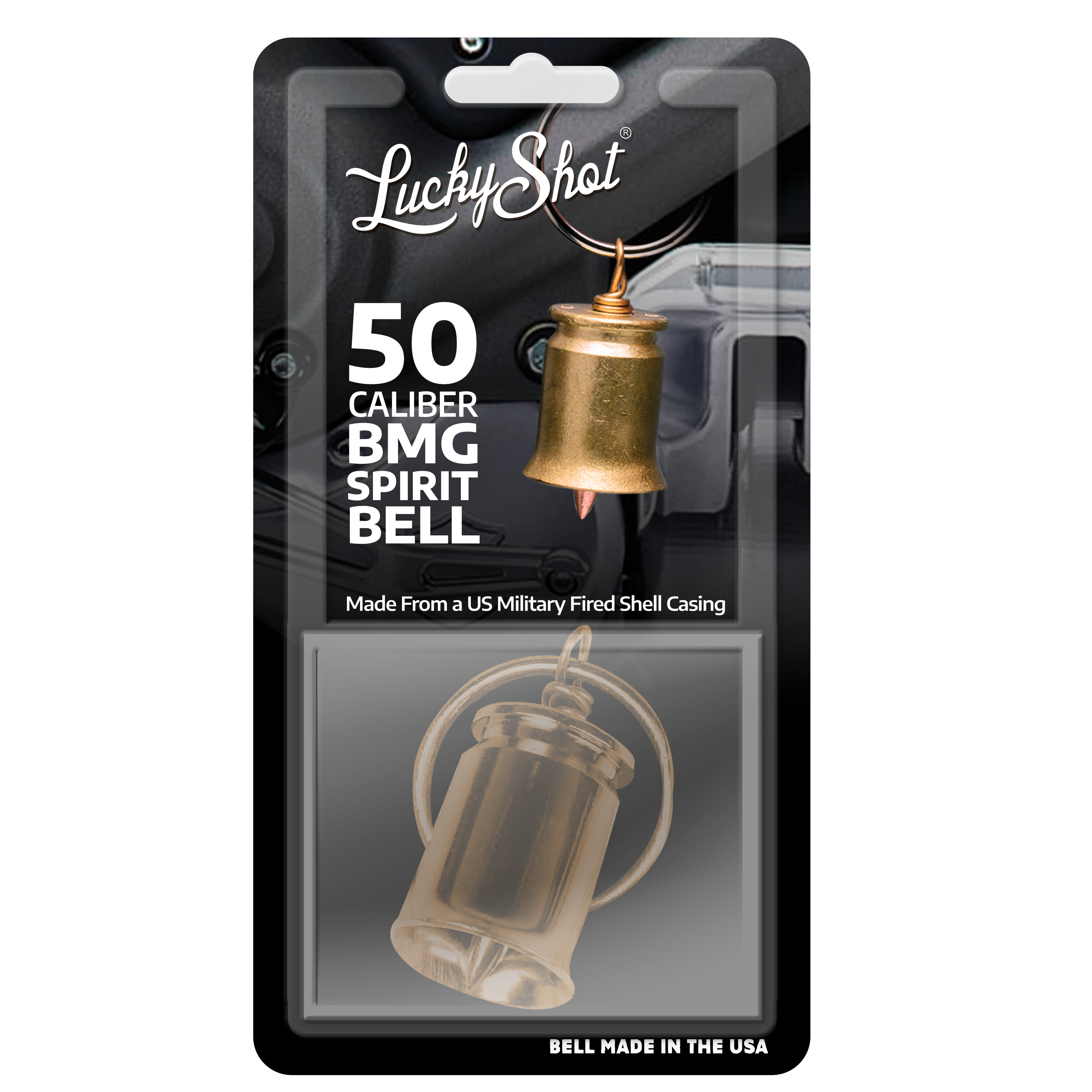 Lucky Shot - Wholesale Jewelry - Men's - .50 Caliber BMG Motorcycle Bell3
