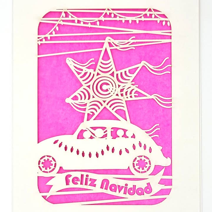 Feliz Navidad mit einem VW Bug y Pinta für den Großhandel von two hermanas