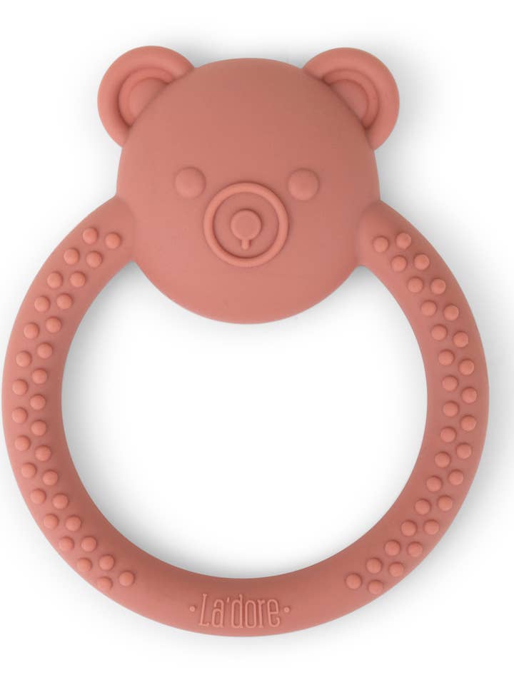 Mordedor Bebe Bear, palisandro para venta al por mayor de Adora Baby Gifts