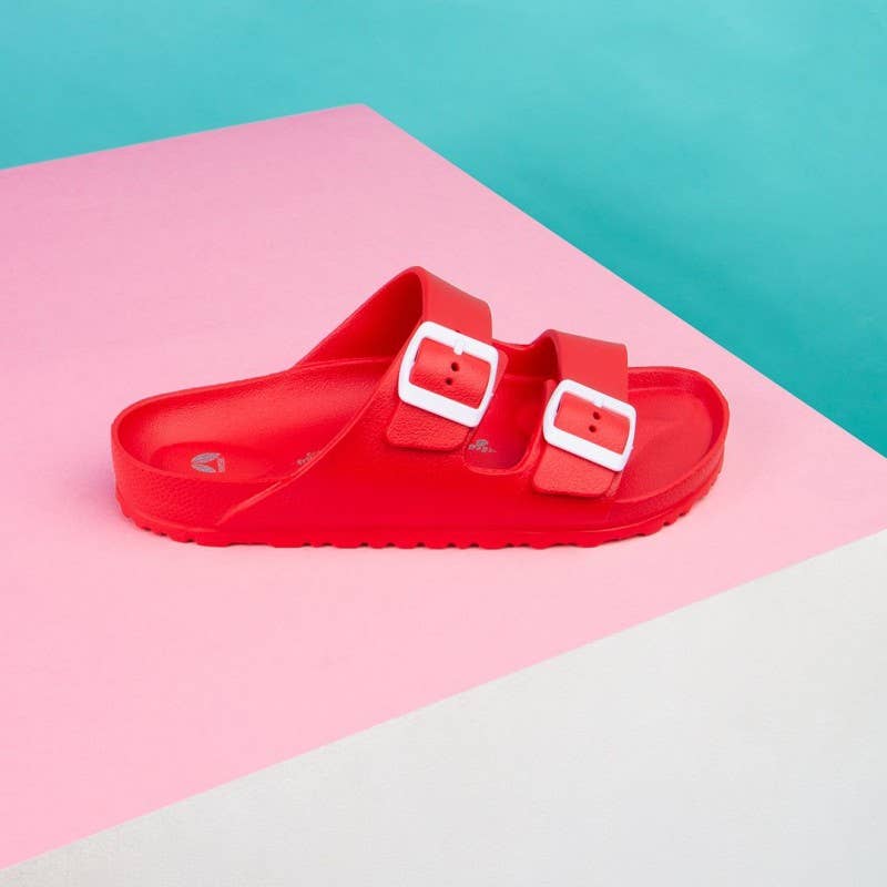 Avispas – wholesale Sandaler - Dam – Nya Coachella röda sandaler med bio EVA och spännen1