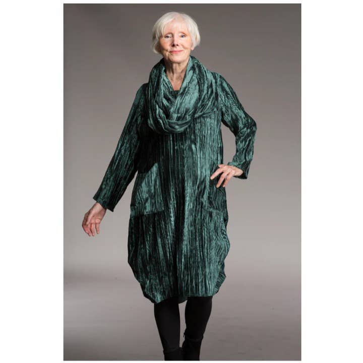 Roshan Jurk - Verpletterd Fluweel voor wholesale door Paisley & Pomegranate