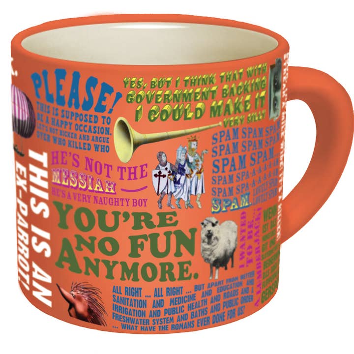 Unemployed Philosophers Guild - Venta al por mayor Taza - Taza de café con citas de Monty Python1