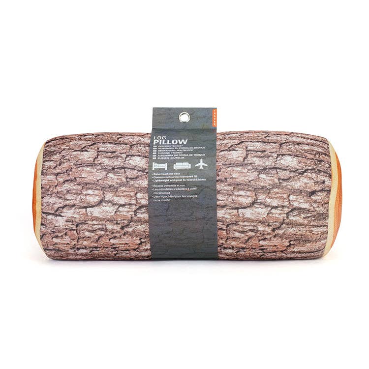 Kikkerland Design Inc - Wholesale Travel Pillow - Log Head Rest0