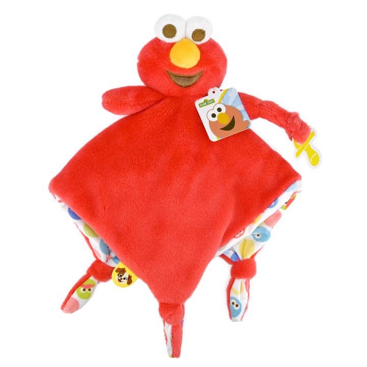 Kids Preferred - Vente Couverture douillette – bébé - Sesame Street Elmo Blankey