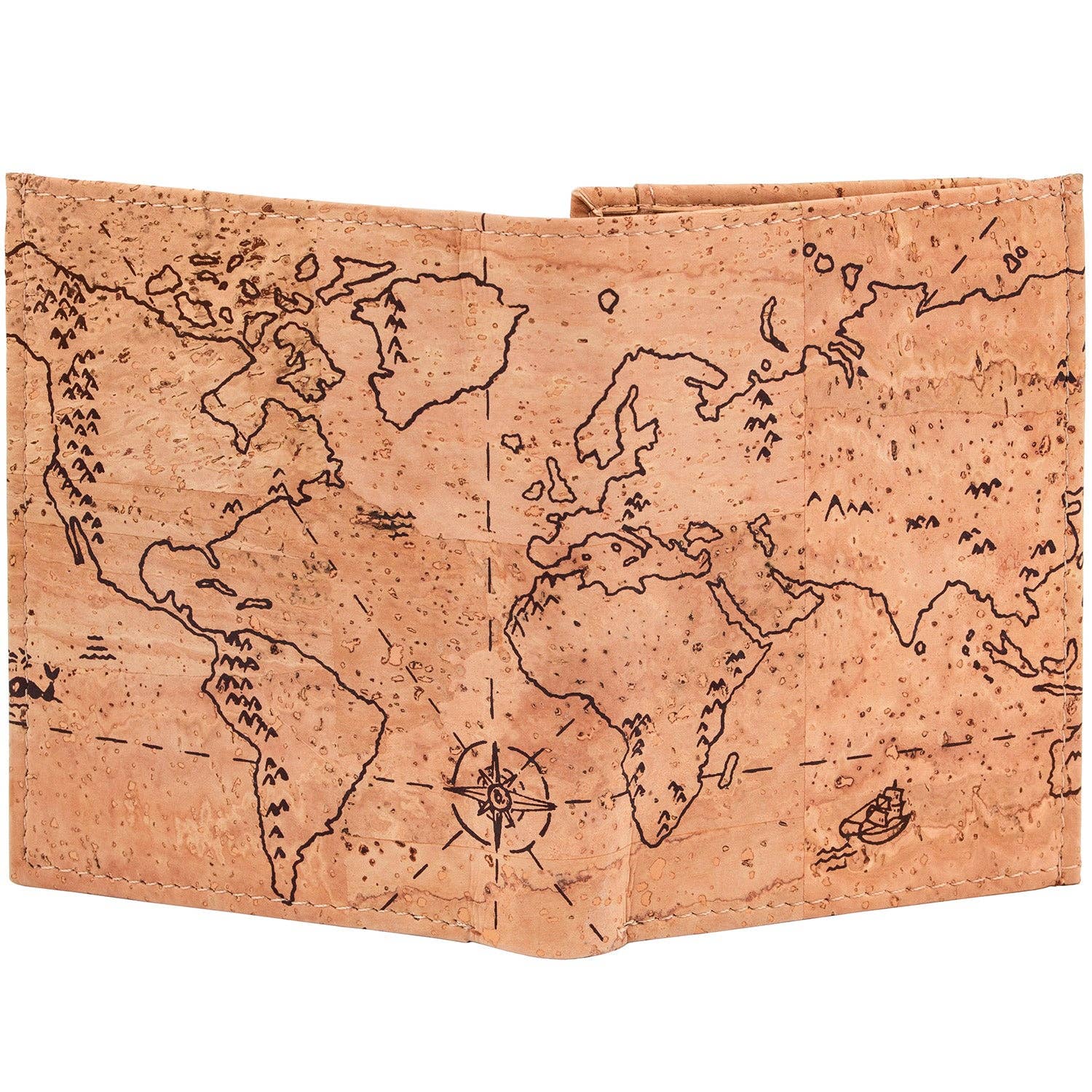 Simaru - Vente Portefeuille – homme - Portefeuille en liège Vitelius pour homme7