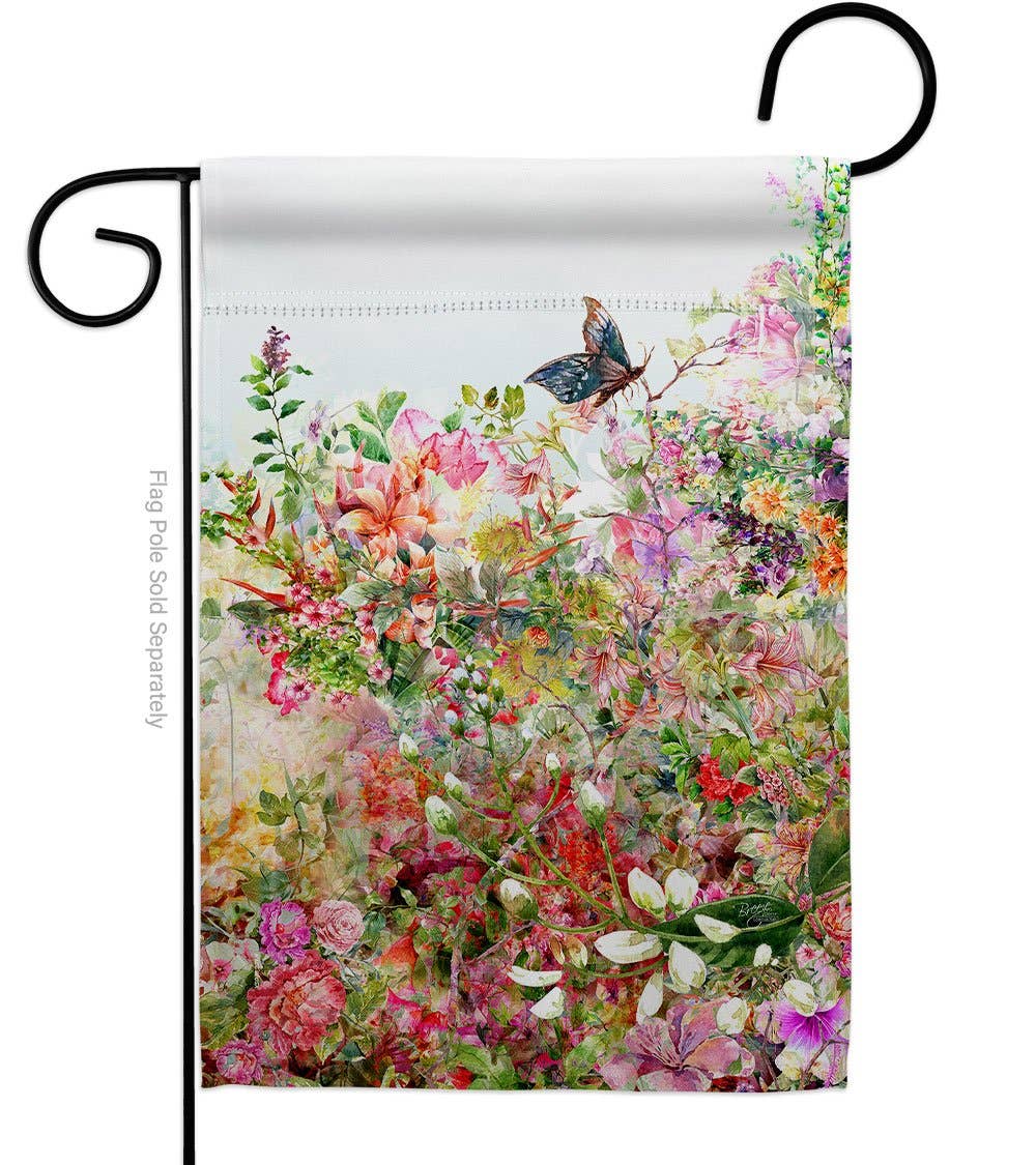 Two Group Flag Co - Wholesale Flag - Flower Garden Floral Friends Decor Flag0