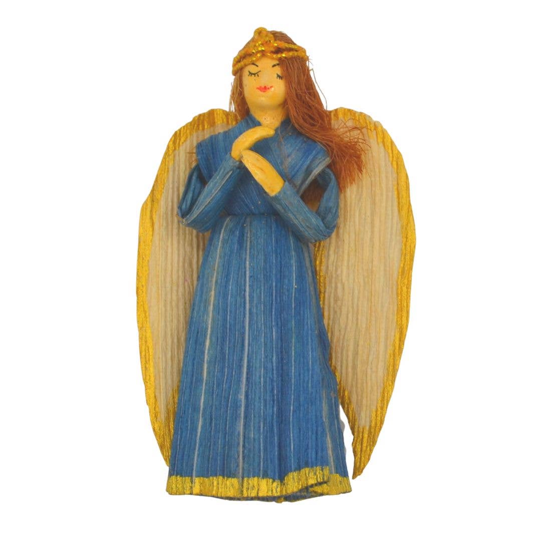 Didi Bahini Fair Trade - Wholesale Decorative Figurine - Corn Husk Angel12
