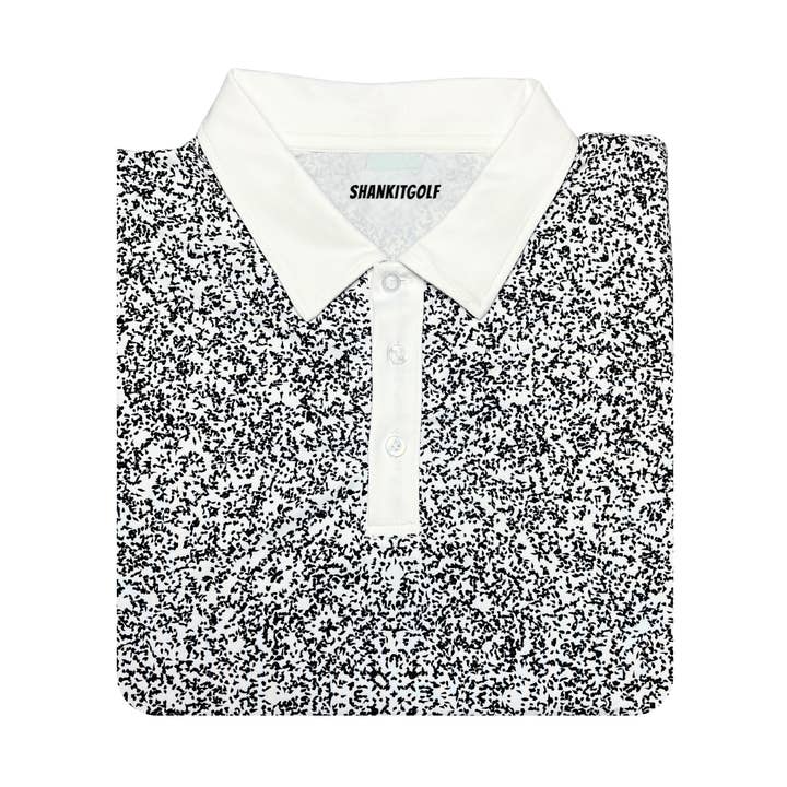 Static TV Polo for wholesale by Shank It Golf
