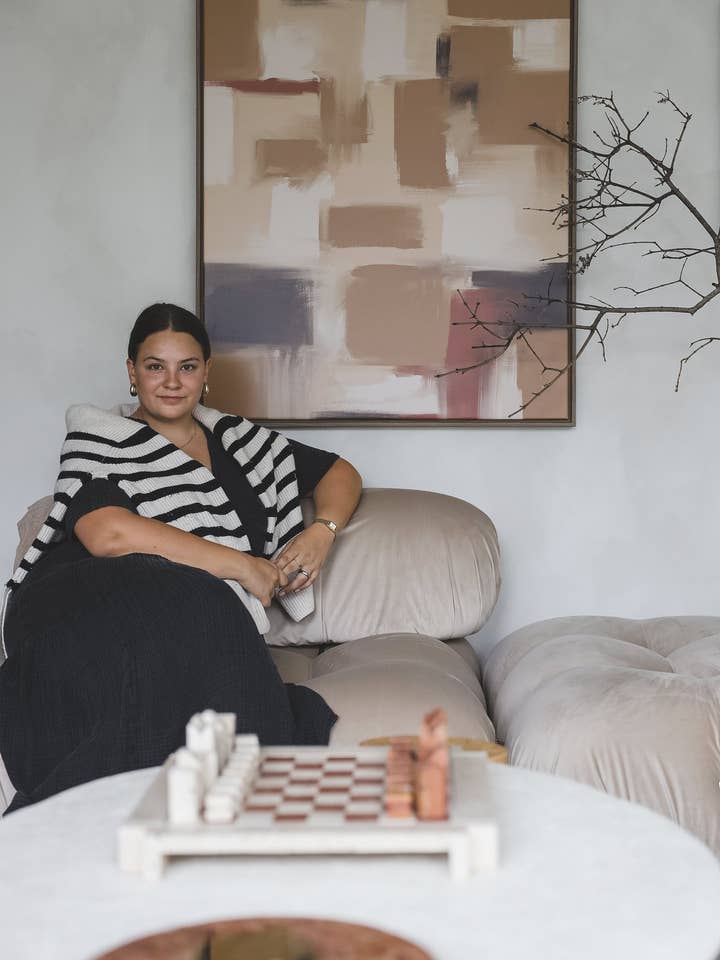 TRAITS, canvas wall art print for wholesale by Oleka Canvas