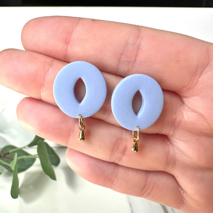 Laguna Minis – Small Oval Drop Earrings for wholesale by Willow and Wild