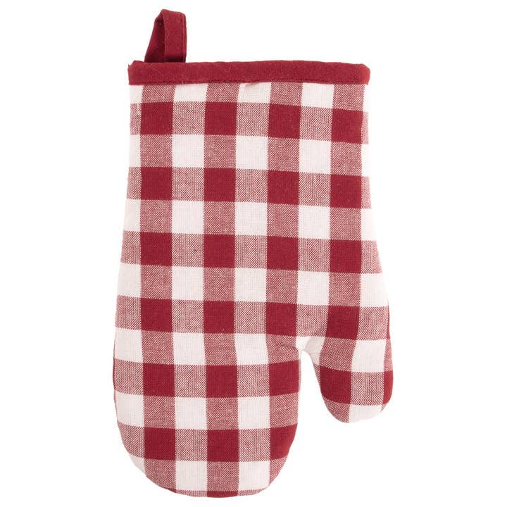 Tiseco - Wholesale Oven Mitt/Pot Holder - Oven mitt GINGHAM - 18x28 cm11