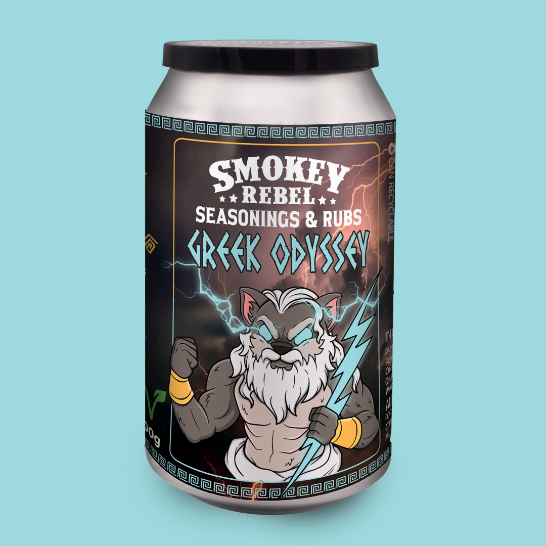 Smokey Rebel – Großhandel BBQ-Rub – Griechische Odyssee Gyros-Gewürzmischung5