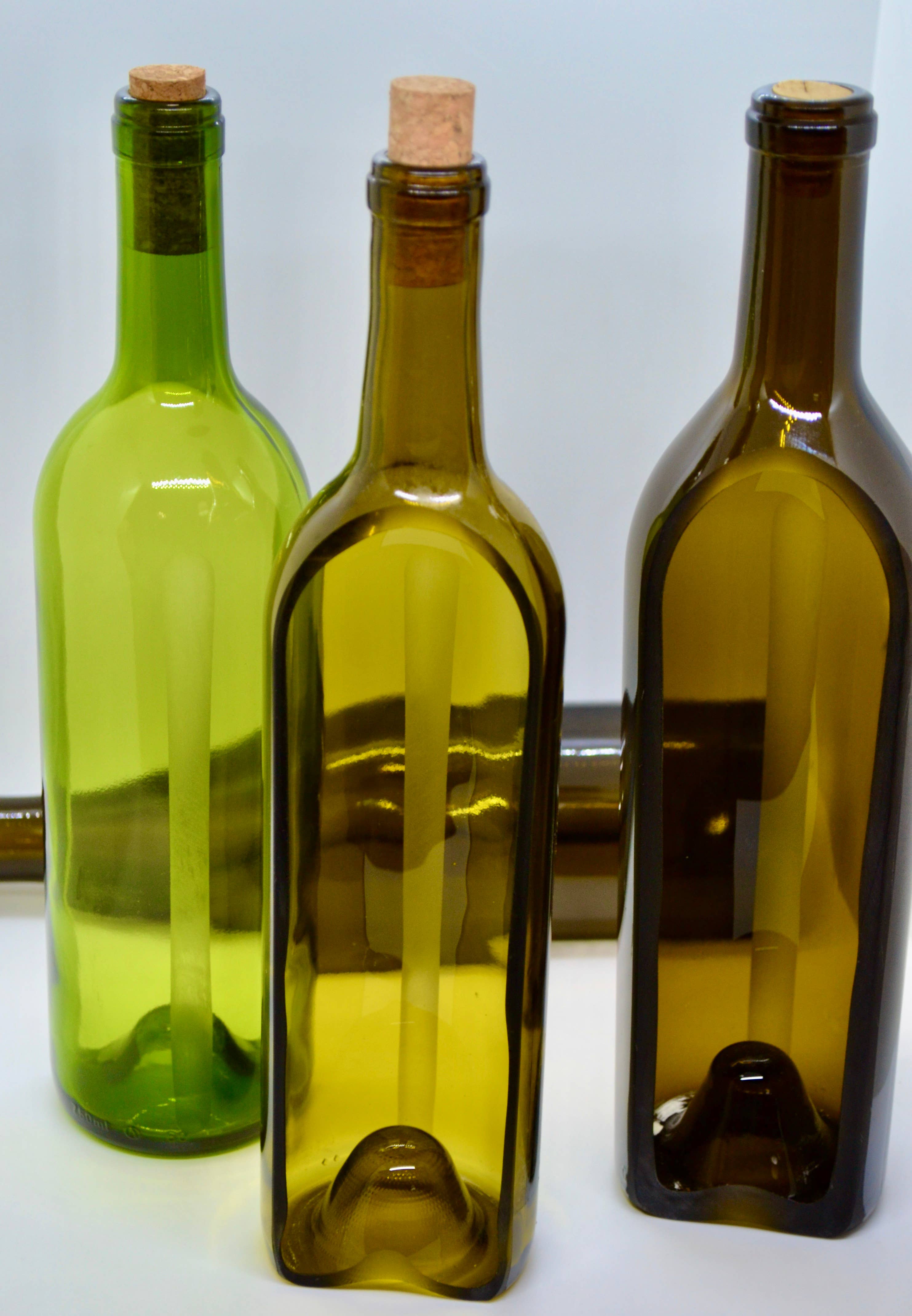 Hippie Glass – wholesale Decorative tabletop object – Recycled Bottle Vessel8