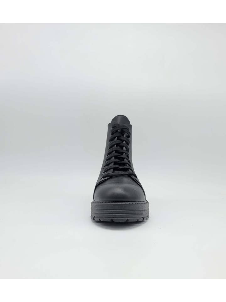Eccellenza Donna - Wholesale Combat/Military Boots - Women's - SPRING SUMMER WOMAN 23 ART.10 BLACK LEATHER2