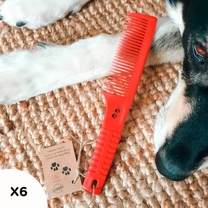 Bioseptyl-1845-Empreinte - Wholesale Pet Brush - Cat/Dog - Detangling comb made of 100% recycled plastic for grooming